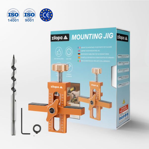 Cabinet Door Mounting Jig