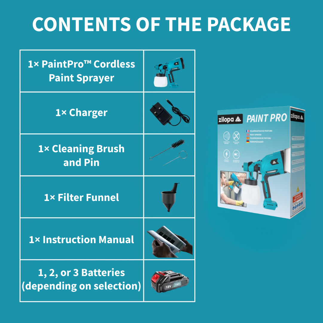 Cordless Paint Sprayer